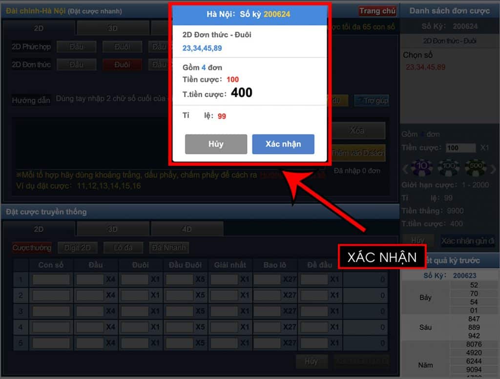 xác nhận đơn cược lô đề tại kubet, cách chơi lô đề tại kubet