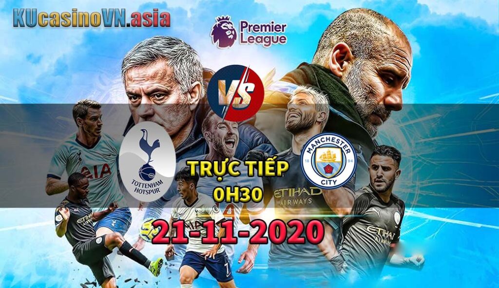 Soi kèo Tottenham vs Man City 21/11/2020