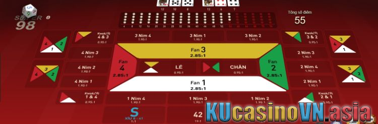 cách chơi Super FanTan chi tiết nhất