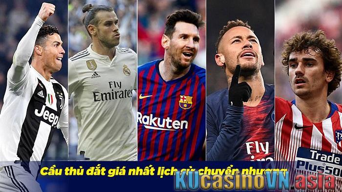 cầu thủ có giá chuyển nhượng đắt nhất