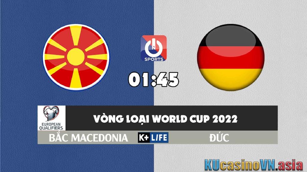 Soi kèo Bắc Macedonia vs Đức
