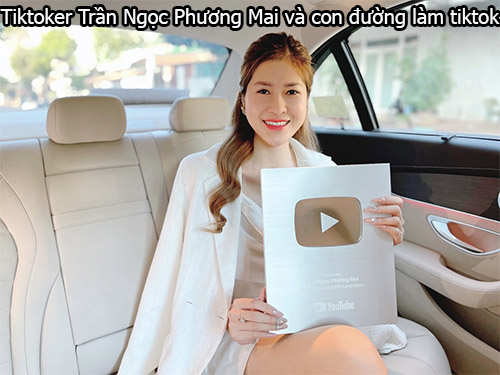 nút bạc youtuber Trần Ngọc Phương Mai