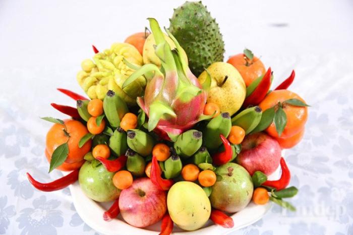 Trả lời câu hỏi: loại trái cây để cùng và hoa quả không nên cúng?
