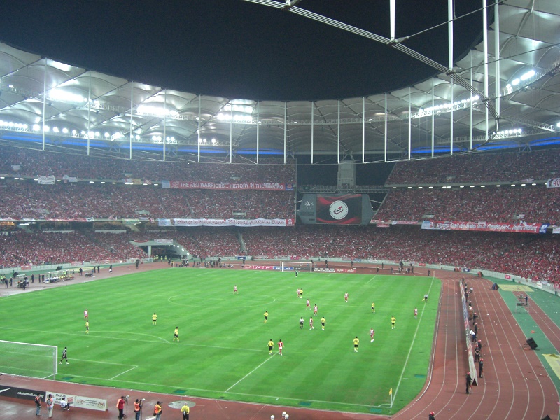 Sân vận động Bukit Jalil có sức chứa lớn nhất thế giới.