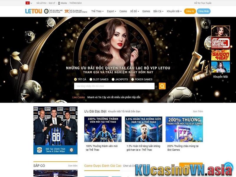 Đăng nhập Letou