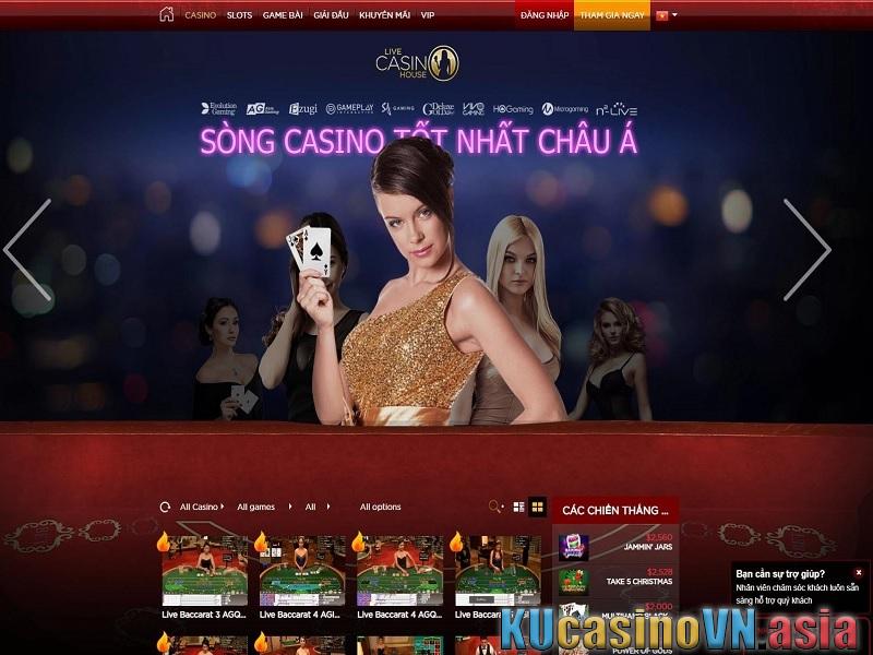 đăng nhập Live Casino House