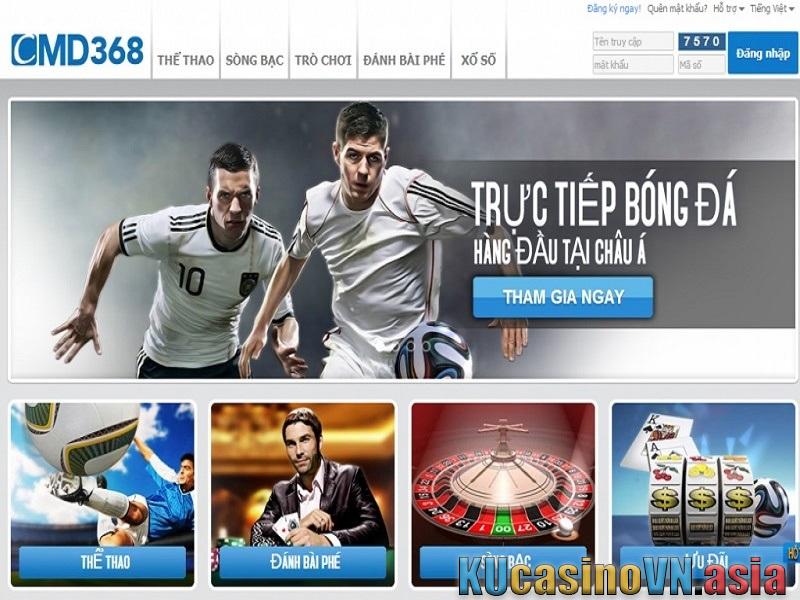 nạp tiền vào tài khoản CMD368