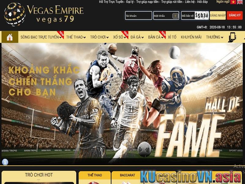 nạp tiền vào sòng bạc Casino Vegas