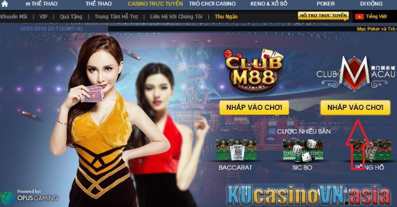 Đăng nhập nhà cái M88