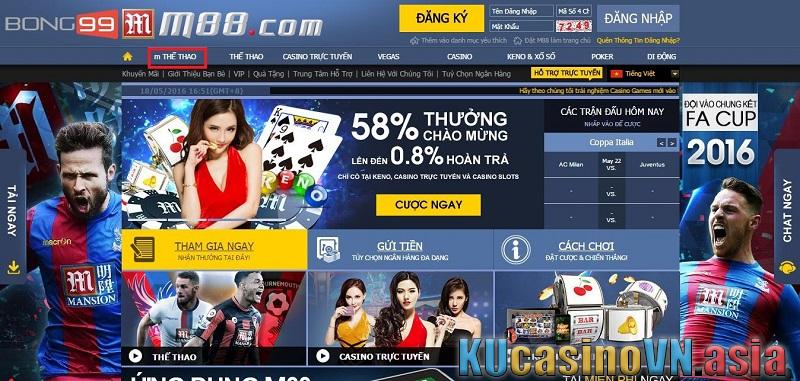 Khuyến mãi tại nhà cái M88