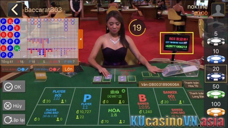 Học cách chơi Baccarat