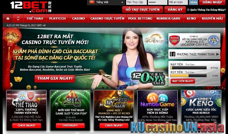 Cá cược bóng đá trên di động tại 12Bet