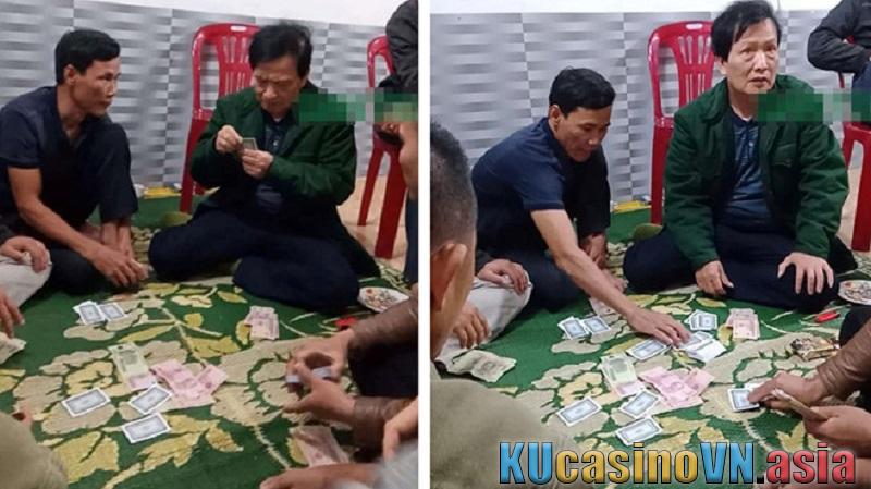 chủ tịch xã chuẩn bị đánh bạc