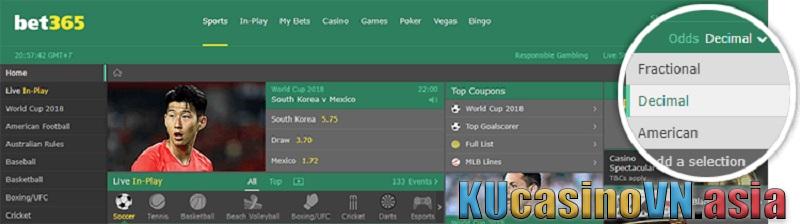 cá độ bóng đá tại nhà cái Bet365