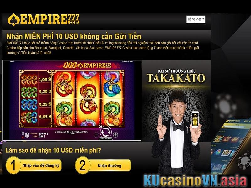 đăng nhập vào tài khoản Empire777