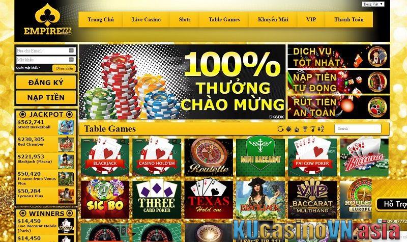 Empire777 có uy tín