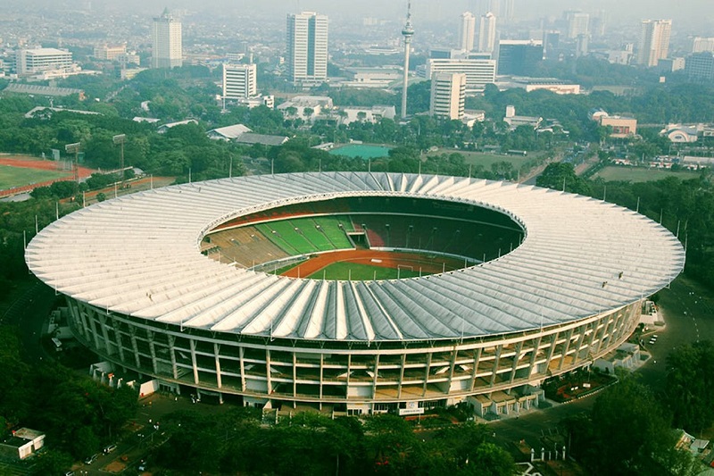 Sân vận động Đông Nam Á Gelora Bung Karno đạt tiêu chuẩn quốc tế