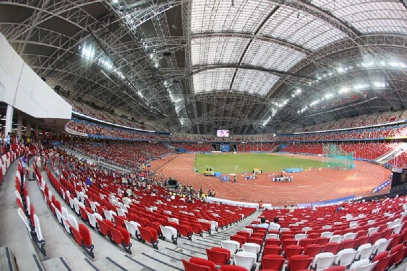 Sân vận động Đông Nam Á Singapore đạt tiêu chuẩn quốc tế