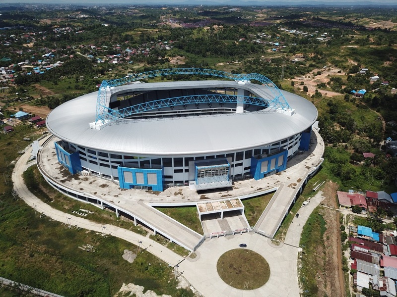 Sân vận động Đông Nam Á Batakan tuân thủ các tiêu chuẩn quốc tế