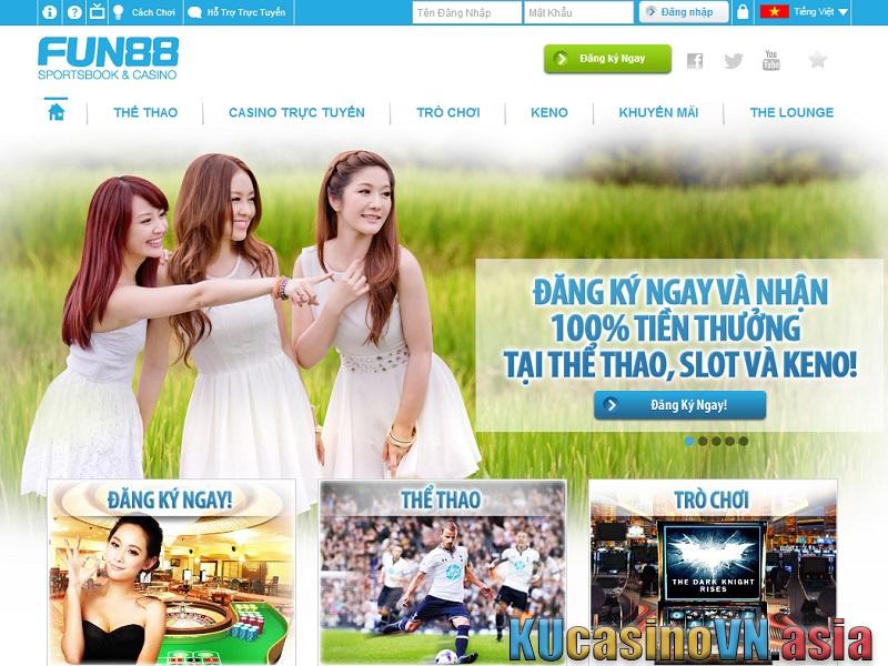 đăng nhập Fun88