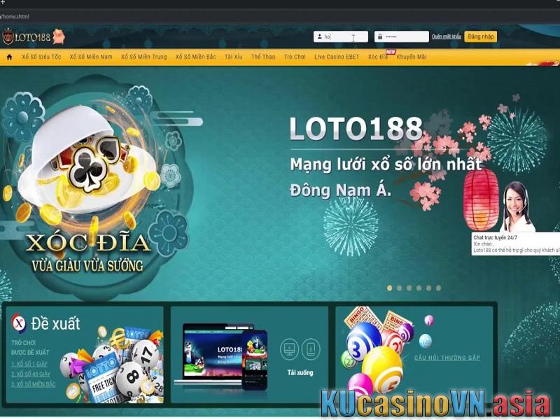 gửi tiền Lotto188