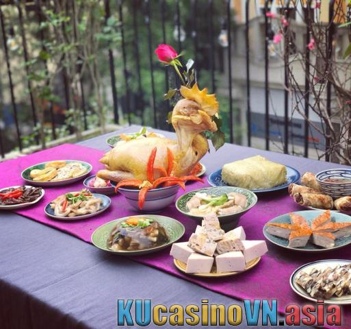 mâm cỗ giao thừa