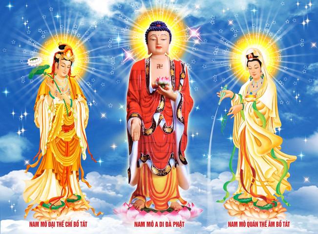 Ba vị Phật là gì? Cách thờ tượng phật