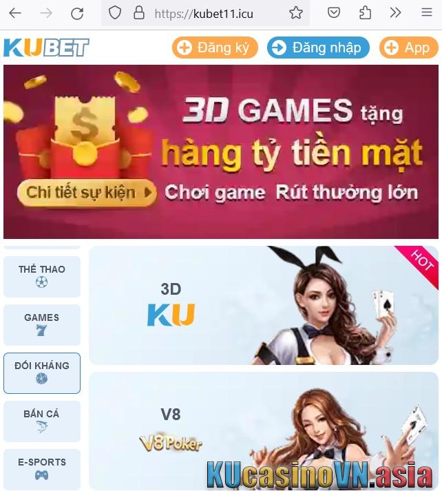 game đối kháng kubet 11