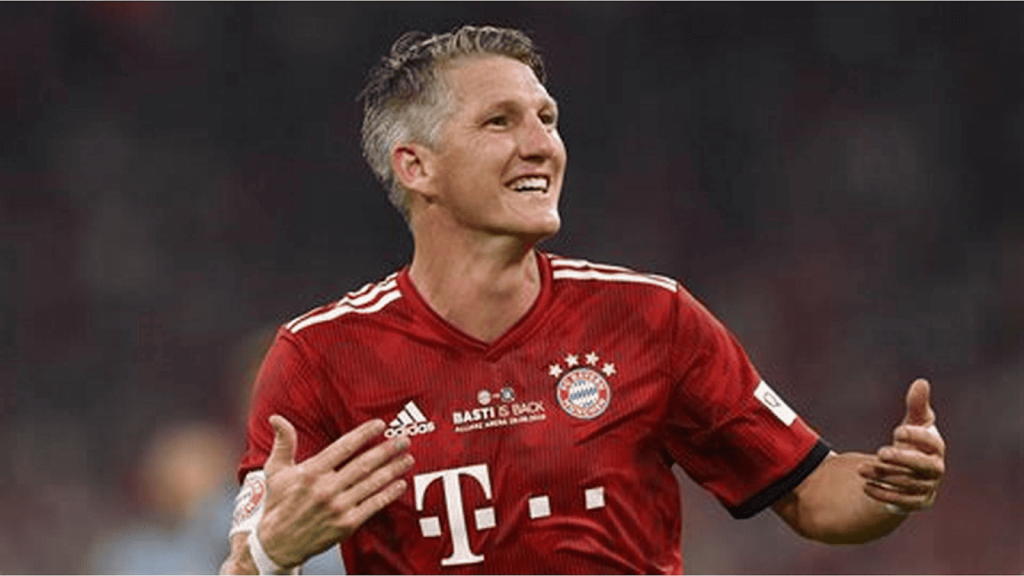 tiền vệ Bayern Munich Bastian Schweinsteiger