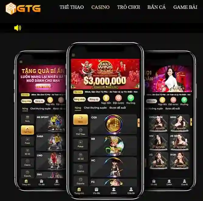 Tải app Gtgbet