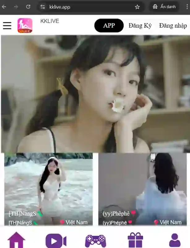 NắngS idol KKlive app